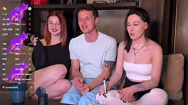 Three Some Dream online show from 05.02.26