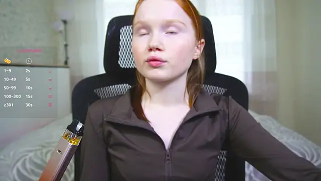 Snapshot of Nellie_baby chatting on 03.18.26 Nellie baby online show from 03.18.26