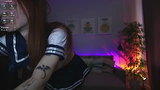 foxy red  online show from 03.18.26