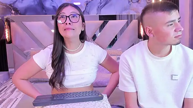 Snapshot of ChloeandAdam chatting on 02.13.26 ChloeandAdam online show from 02.13.26