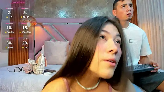 Snapshot of ChloeandAdam chatting on 03.06.26 ChloeandAdam online show from 03.06.26