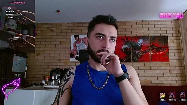 Snapshot of dave_wolf7 chatting on 03.10.26 dave wolf7 online show from 03.10.26