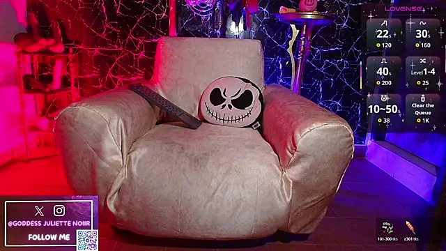 GoddessJulietteNoiir online show from 04.07.26