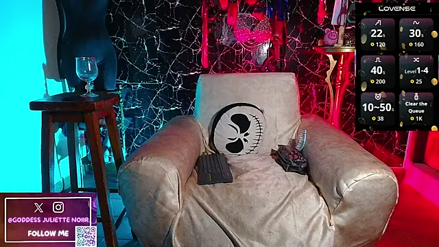 GoddessJulietteNoiir online show from 05.11.26