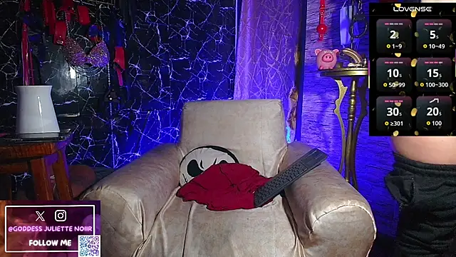 GoddessJulietteNoiir online show from 05.16.26