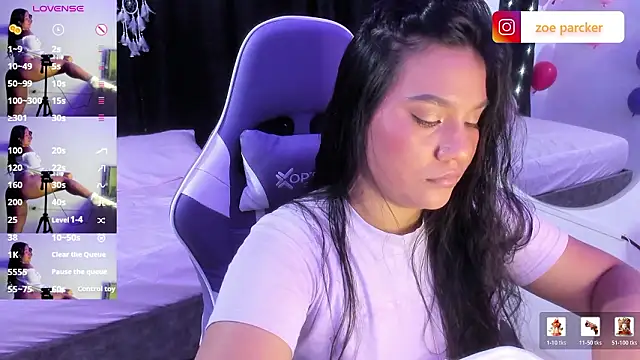 ZoeParcker online show from 03.05.26