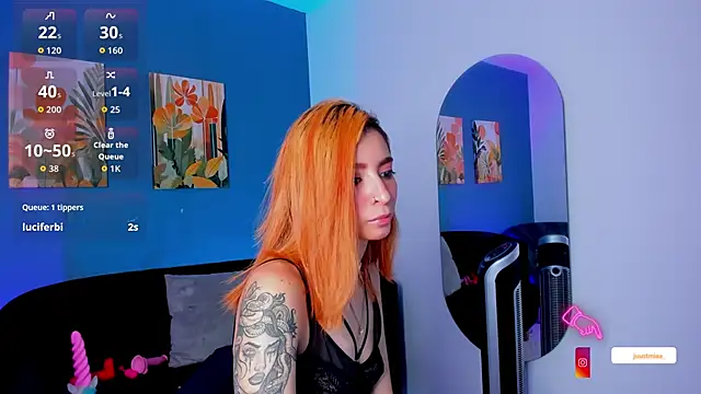Justmia69 online show from 05.28.26