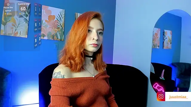 Snapshot of Justmia69 chatting on 06.11.26 Justmia69 online show from 06.11.26