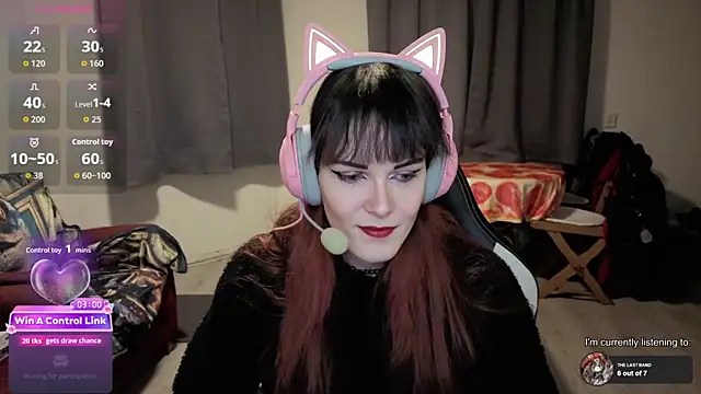 Snapshot of Samanteased chatting on 03.23.26 Samanteased online show from 03.23.26