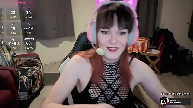 Snapshot of Samanteased chatting on 03.27.26 Samanteased online show from 03.27.26