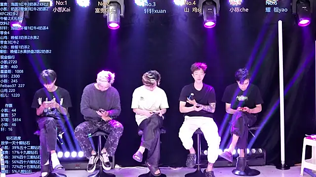 Snapshot of AOA-boy chatting on 05.06.26 AOA-boy online show from 05.06.26