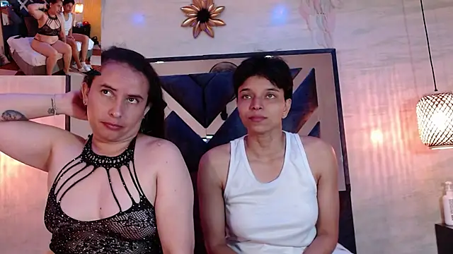 Natasha and zoe  online show from 04.15.26