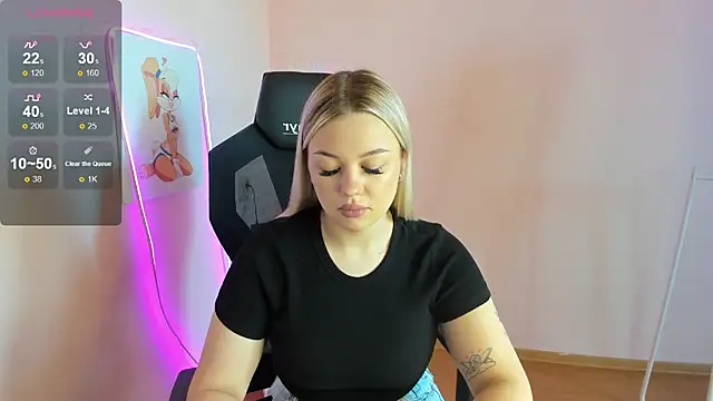 AmeliePeach online show from 08.01.26