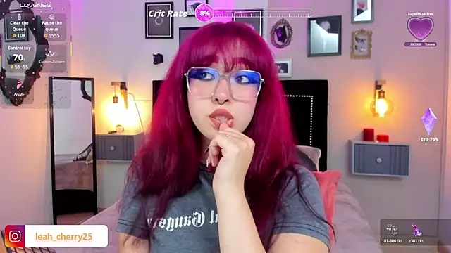 Snapshot of Leah_cherry chatting on 07.21.26 Leah cherry online show from 07.21.26