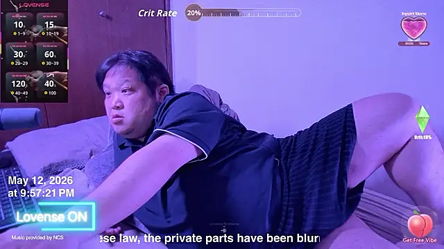 ChubbyBEAR039 online show from 05.12.26