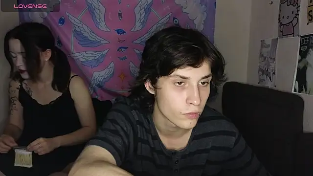 Cute Goth online show from 07.17.26