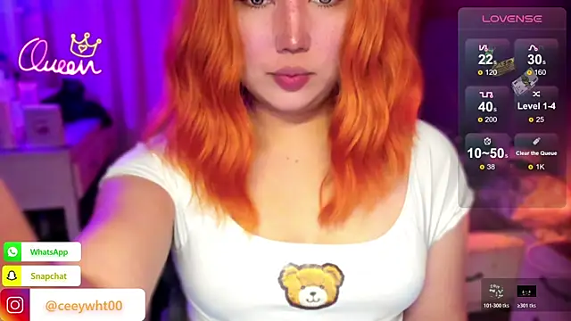 Snapshot of HOTnWILDalice chatting on 01.10.26 HOTnWILDalice online show from 01.10.26