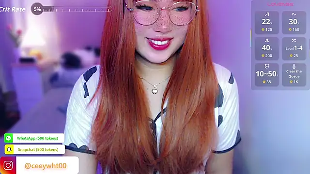 Snapshot of HOTnWILDalice chatting on 08.03.26 HOTnWILDalice online show from 08.03.26