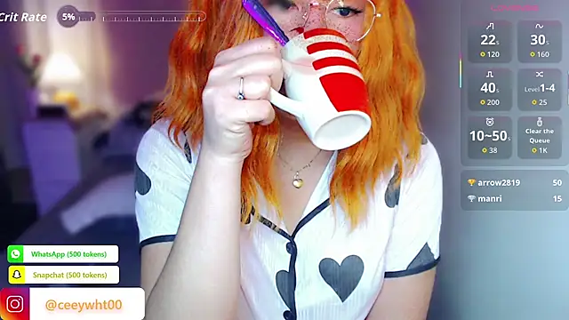 Snapshot of HOTnWILDalice chatting on 08.03.26 HOTnWILDalice online show from 08.03.26