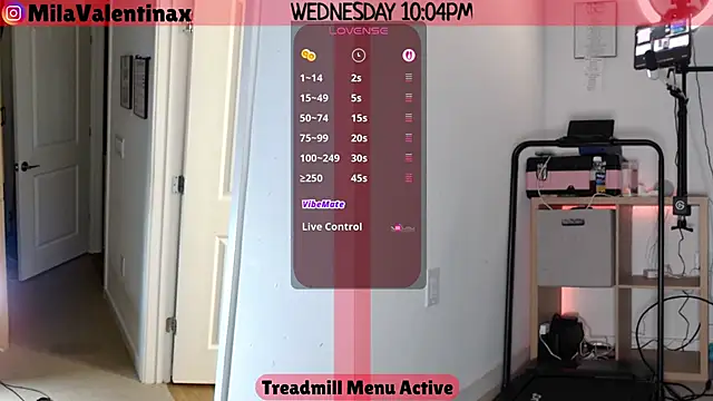 Snapshot of MilaValentina chatting on 11.13.25 MilaValentina online show from 11.13.25