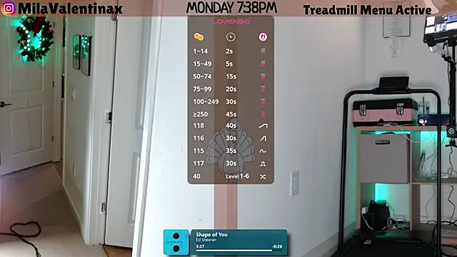 Snapshot of MilaValentina chatting on 12.02.25 MilaValentina online show from 12.02.25