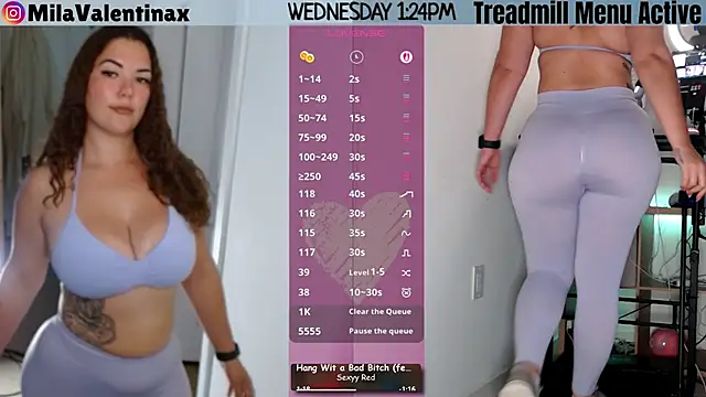 MilaValentina online show from 04.22.26