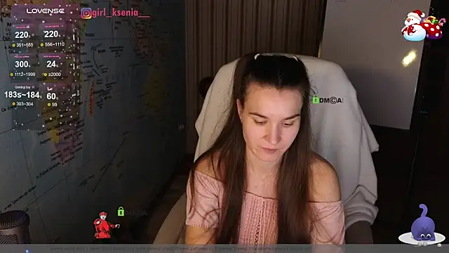 Girl Ksenia online show from 01.19.25