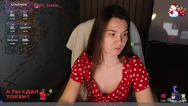 Girl Ksenia online show from 02.03.25