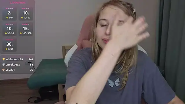 Jessy Ginger online show from 02.08.26