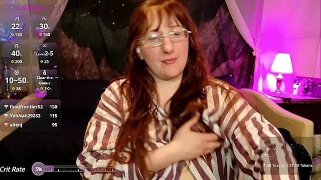 WickedAphrodite online show from 02.14.25