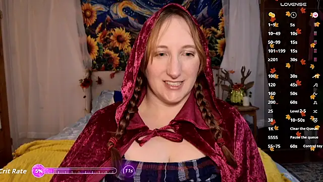 WickedAphrodite online show from 10.11.25