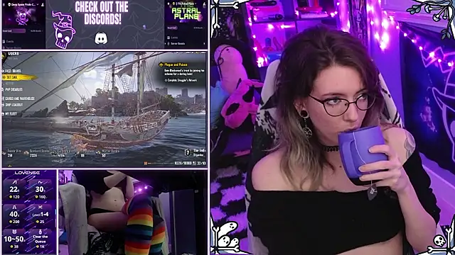 Snapshot of AnneSao chatting on 02.06.26 AnneSao online show from 02.06.26