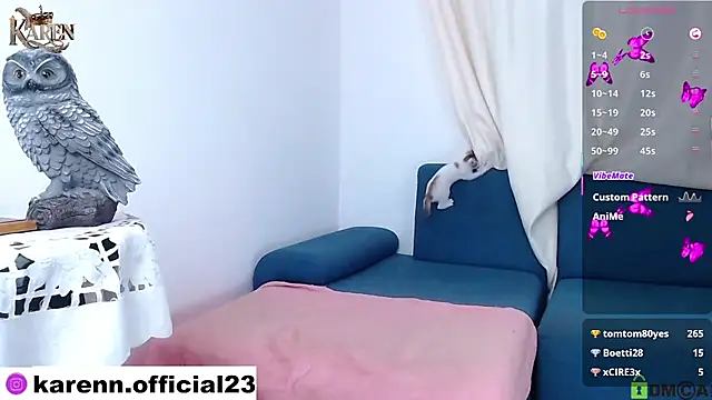 karen sofia  online show from 03.08.25