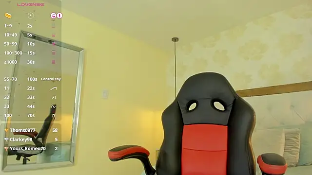 Snapshot of clarisKlein chatting on 03.21.26 clarisKlein online show from 03.21.26