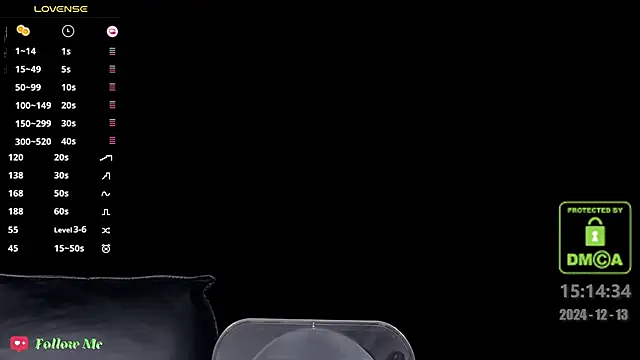 Snapshot of melia_Z chatting on 12.13.24 melia Z online show from 12.13.24