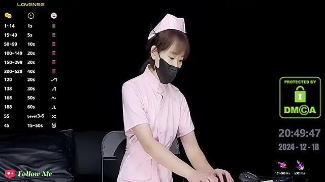 Snapshot of melia_Z chatting on 12.18.24 melia Z online show from 12.18.24