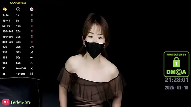 Snapshot of melia_Z chatting on 01.18.25 melia Z online show from 01.18.25