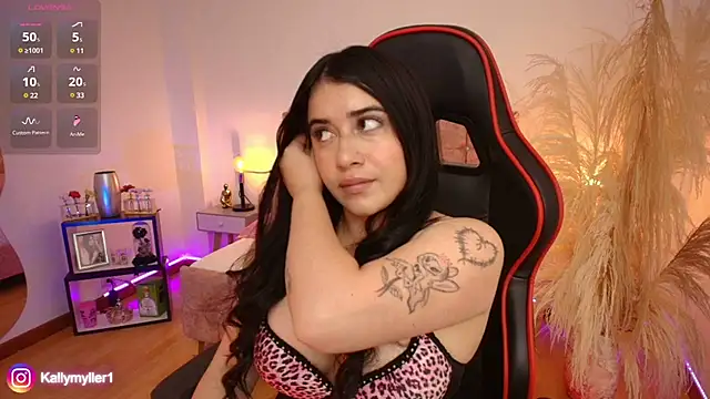 Snapshot of KallyMyller1 chatting on 01.14.25 KallyMyller1 online show from 01.14.25