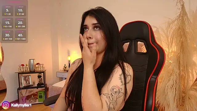 Snapshot of KallyMyller1 chatting on 01.26.25 KallyMyller1 online show from 01.26.25