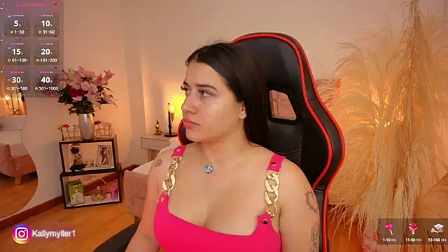 Snapshot of KallyMyller1 chatting on 02.20.25 KallyMyller1 online show from 02.20.25