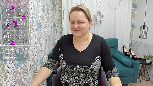 Snapshot of ScarlettSoft chatting on 01.14.25 ScarlettSoft online show from 01.14.25