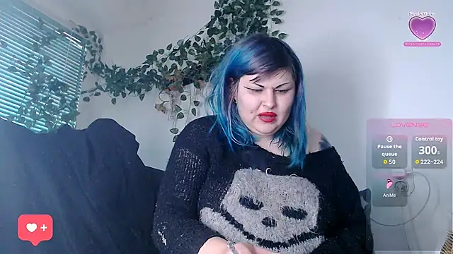 Psychobitch7 online show from 11.22.25