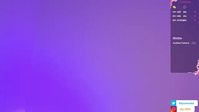 alysson 18 online show from 02.19.26