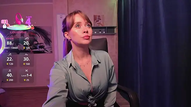 Snapshot of PrettieKate chatting on 02.10.26 PrettieKate online show from 02.10.26