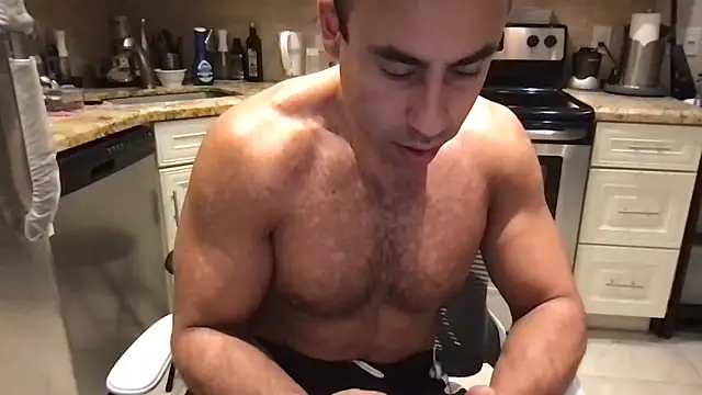 Snapshot of BigGuyMuscle chatting on 06.17.26 BigGuyMuscle online show from 06.17.26