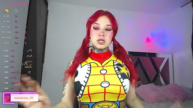 meedussa 20  online show from 10.11.25