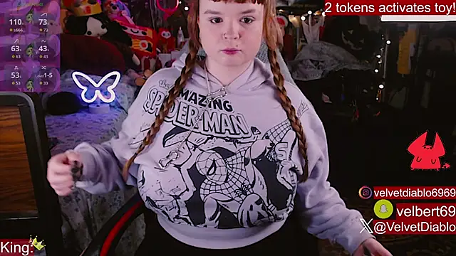VelvetDiablo online show from 05.13.26