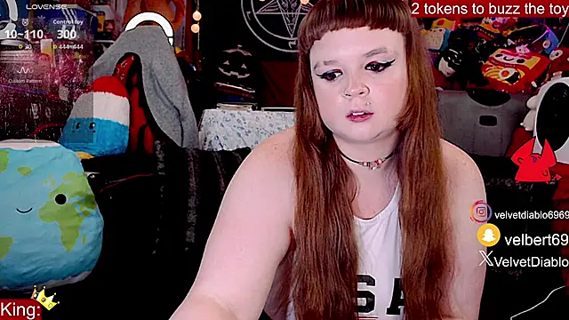 VelvetDiablo online show from 07.04.26