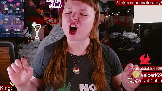 VelvetDiablo online show from 07.28.26