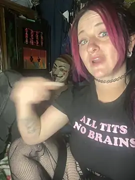 Snapshot of 1-800-FUCKYOU chatting on 01.04.25 1-800-FUCKYOU online show from 01.04.25